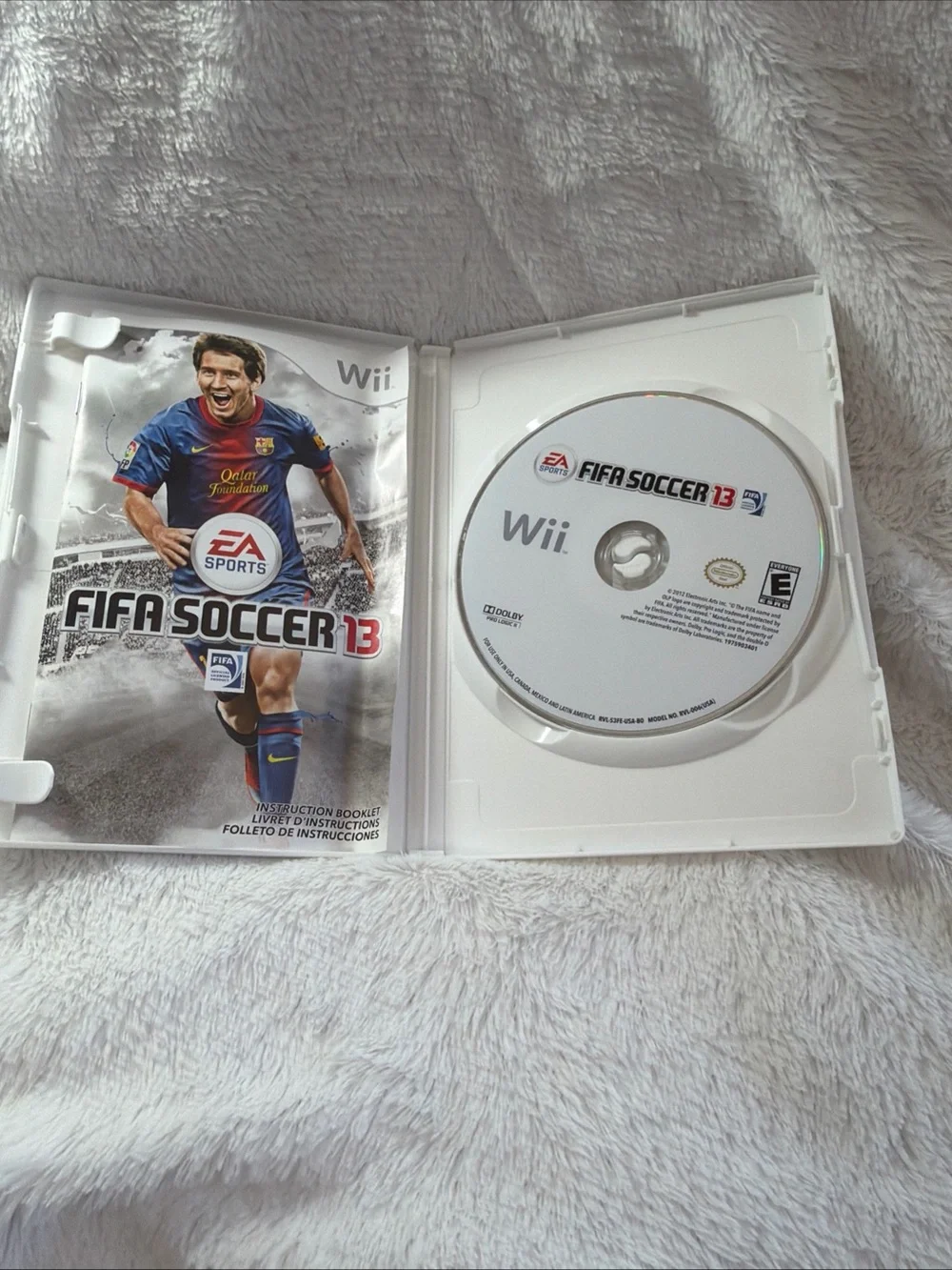 Nintendo Wii Lot Of 3 Madden NFL 07 Madden 09 All-Play FIFA Soccer 13 EA Sports